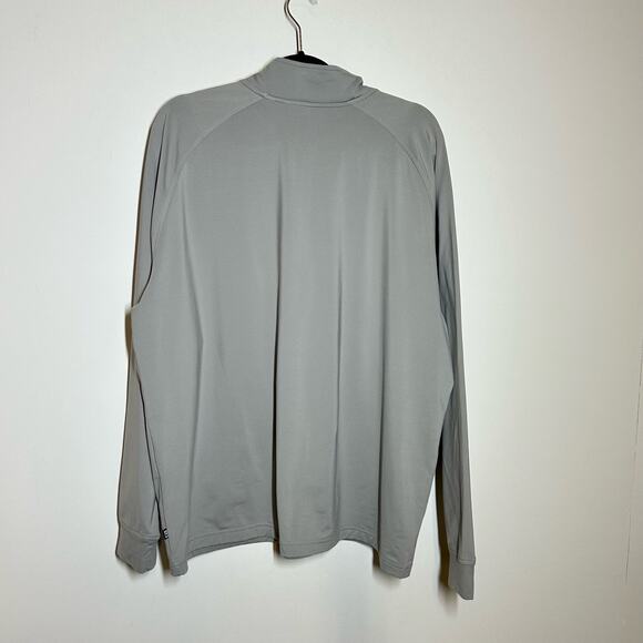 Cutter and Buck Gray Long Sleeve Golf 3/4 Zip Pullover Sz XL - Picture 2 of 11
